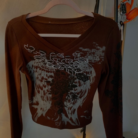 Women’s y2k long sleeve shirt - Picture 5 of 7
